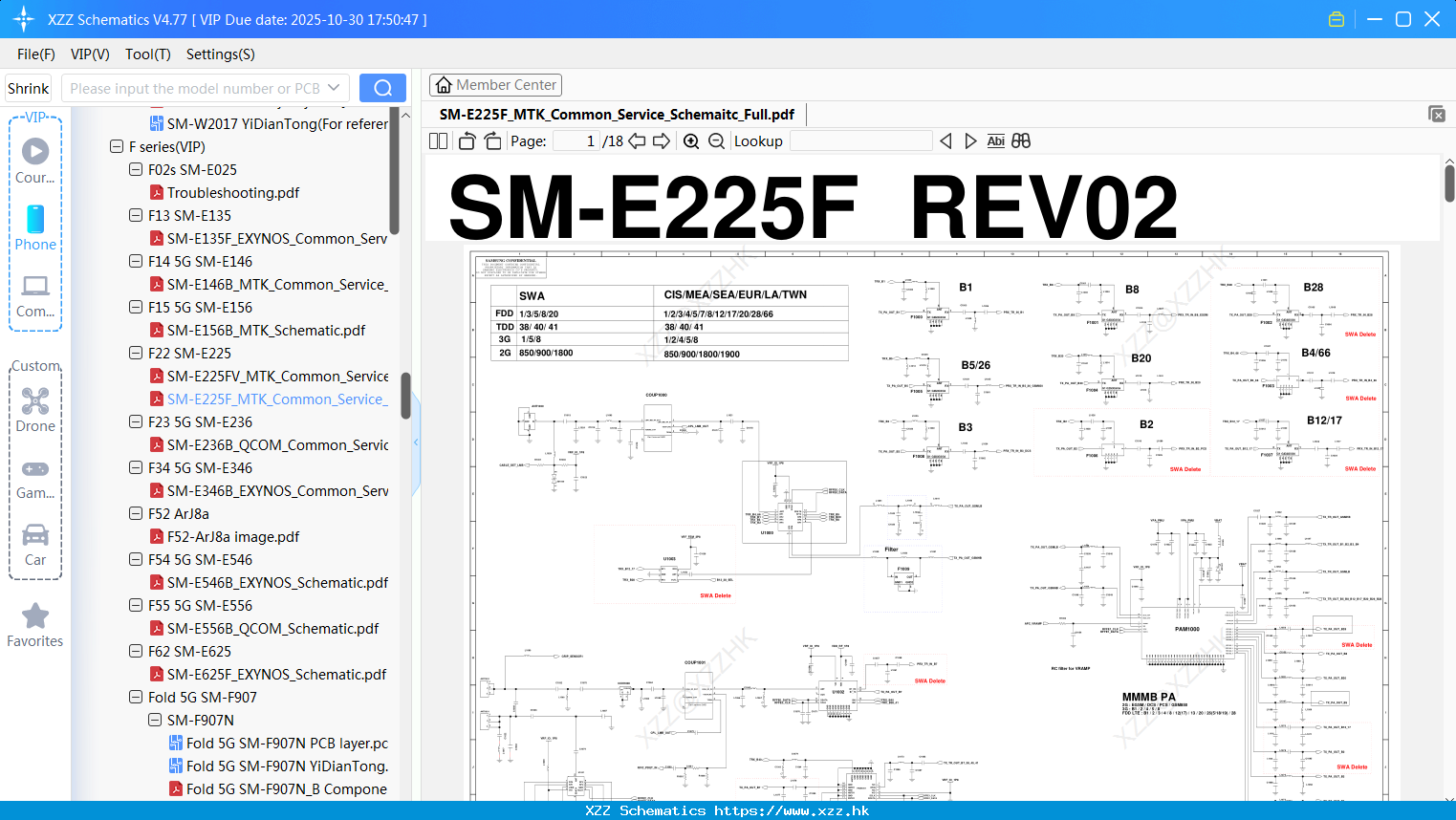 Samsung SM-E225F_MTK_Common_Service_Schemaitc_Full